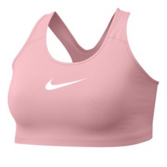 Nike Plus Size NWT Medium Support Racer Back Pink Unpadded Sports Bra Women’s 3X - Picture 5 of 7